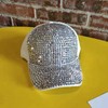 Naimo Women's Rhinestone Baseball Cap Adjustable Baseball Cap Women Sparkle