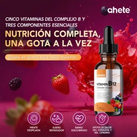 Ahete Vitamina B12 Complejo Gotas