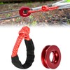 Shackle 1/2 Synthetic Shackle Winch Rope with Recovery Snaps, 41000