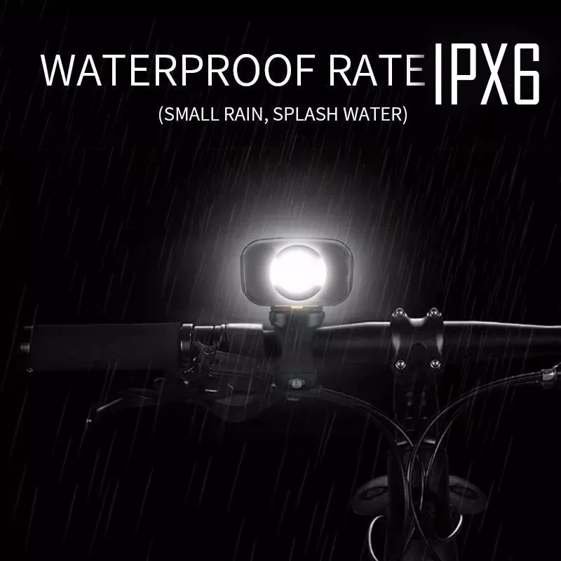 Bicycle Set Kit Lampara Luz Led Recargable Ipx6 Impermeable Bicicleta