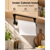 Kitchen Roll Holder, Under Cabinet Paper Towel Holder, Aluminium Base