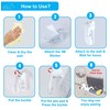 Dog Pee Pad Holder with Walls (6 Pack) for Small