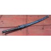 Tattva Tactical 41" Katana Samurai Sword Japanese Blue Blade Feather