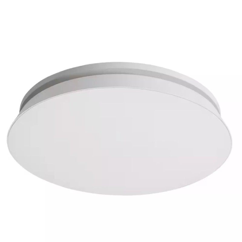 Homewerks Ceiling and Wall Mounted Bathroom Ventilation Fan w/Dimmable LED