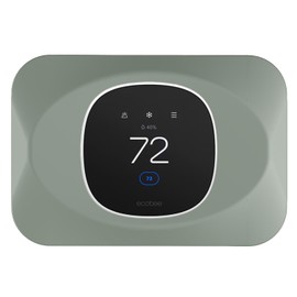 Wall Plate Cover Compatible with New 2025 Ecobee Smart Thermostat Essential, Practical Ecobee Thermostat Trim Kit, Programmable WiFi Thermostat Accessory (1, Acacia Haze)