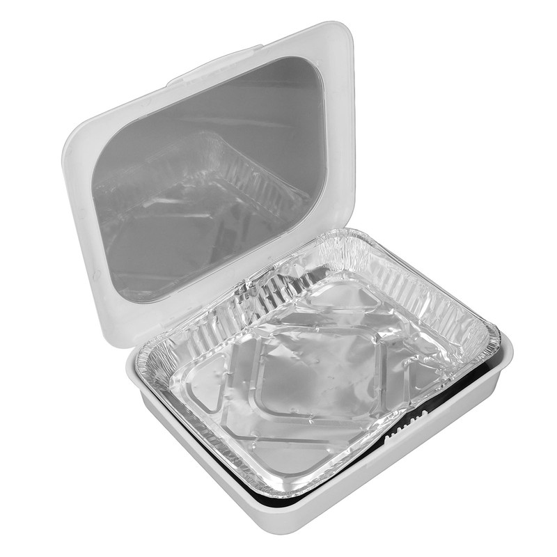 Foil Tray Holder Set Insulation Lightweight Portable Food Foil Dish