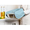 Love Colour Double Oven Gloves - Duck Egg, Blue