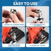 Abruga Upgraded Adjustable Universal Socket Wrench, Manual Socket Wrench, Multifunctional