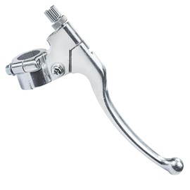 HOLATO 22mm 7/8" Left Clutch Brake Handle Lever Perch for Coleman CT200U BT200X CT100U Baja Massimo MB165 MB200 Yerf-Dog Motovox MBX10 Mini Bike CRF50 XR50 KLX110 SSR125 Pit Dirt Bike (Silver)