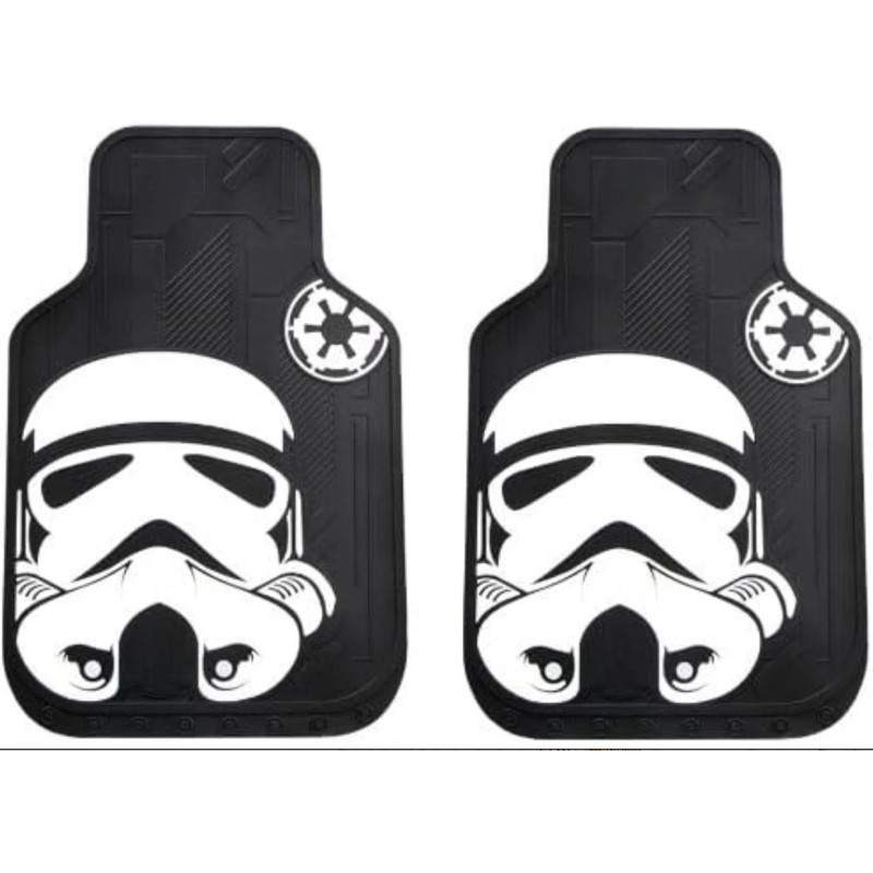 Darth Vader Storm Trooper Front &2 Rear Mat AllWeather Rubber