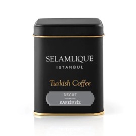 Selamlique Istanbul Turkish Coffee  4.40 oz. Ultra fine ground powder coffee - Decaf