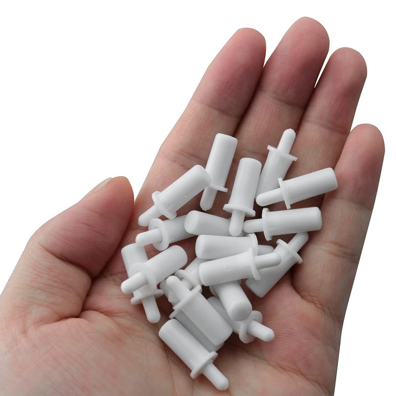 ZZLZX 20PCS Shutter Louver Spring Loaded Replacement Pins, Blind Bolt,