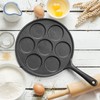 Commercial CHEF Cast Iron Pancake Pan, Silver Dollar Pancake Griddle,