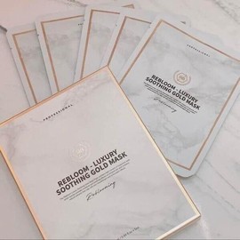REBLOOM Re:bl REBLOOM LUXURY SOOTHING GOLD MASK 5pcs X 1 Box. Made In Korea