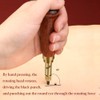 TLKKUE Adjustable Leather Hole Punching Tool Automatic Puncher with Wooden