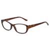 Calabria L 15577 Cat Eye Eyeglasses Frame Crystal Tortoise Havana