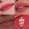 Maybelline Serum Lipstick Labial en Barra Hidratante Mate Open Late