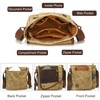 FANDARE Retro Men's Shoulder Bags Canvas Man Bags for Men