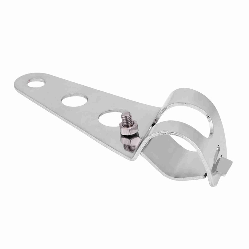 Ymiko Motorcycle Headlight Brackets 26mm, 2pcs Stainless Steel Adjustable Motorcycle