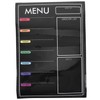 KICHOUSE Magnetic Notepad for Fridge Dry Erase Board for Meal
