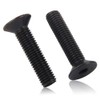 Xiedeai Hex Socket Countersunk Screws - Carbon Steel Hexagonal Flat