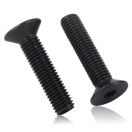 Xiedeai Hex Socket Countersunk Screws - Carbon Steel Hexagonal Flat Head Machine Screws Fasteners Tools Allen Bolts M5/M6