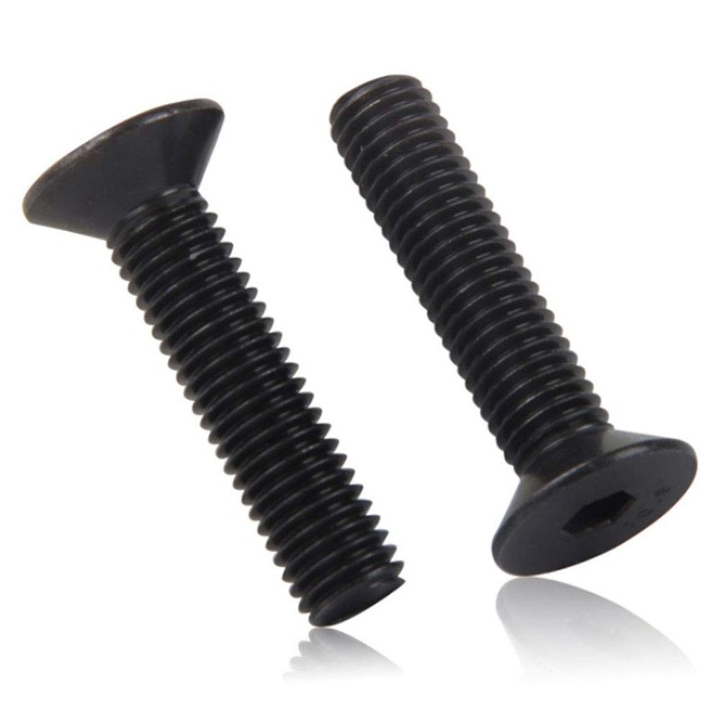 Xiedeai Hex Socket Countersunk Screws - Carbon Steel Hexagonal Flat