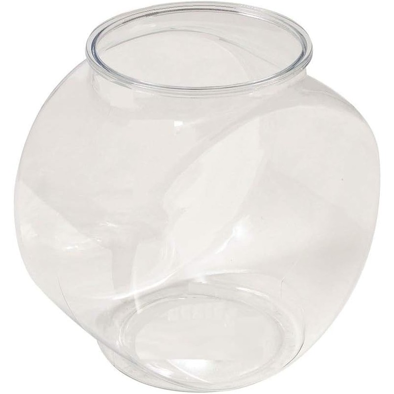 Koller Products 1-Gallon Fish Bowl, Impact-Resistant Plastic