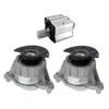 Engine & Transmission Mount Set of 3 Mounts for Mercedes