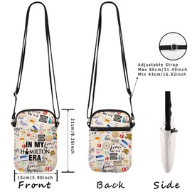 Broadway Fans American Musical Gift in My HamilEra Makeup Bag Broadway Musical Lover Gift (Hamilton Era CR EU)