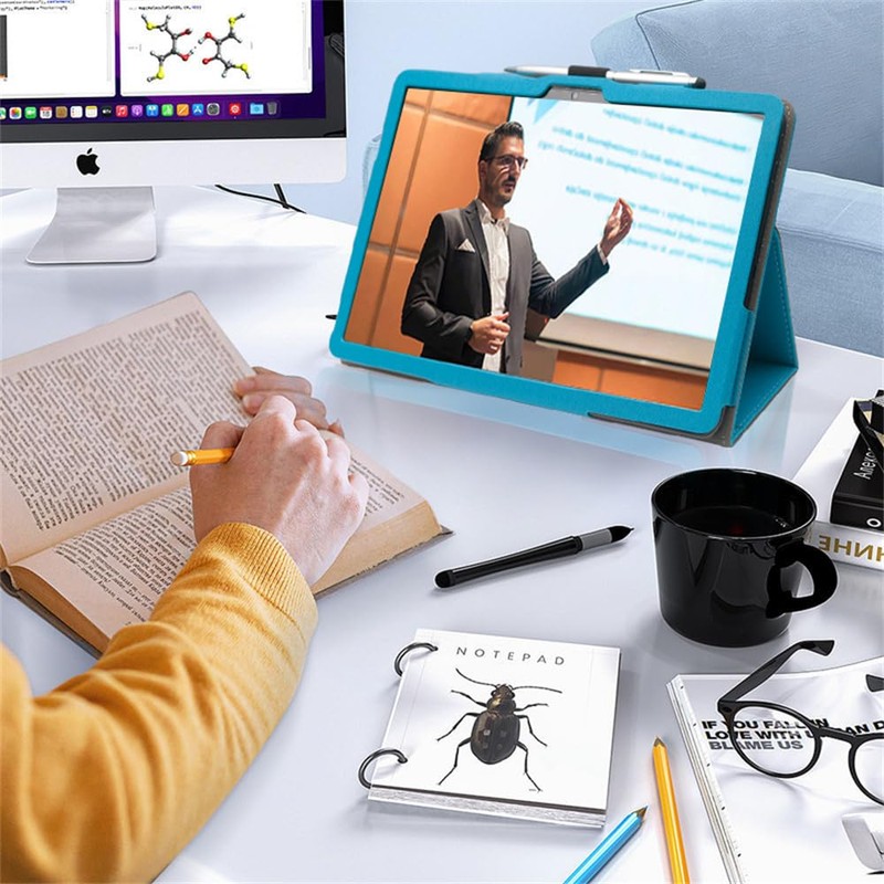 INSOLKIDON Compatible with Odea A12 12-Inch Tablet Case with Stand