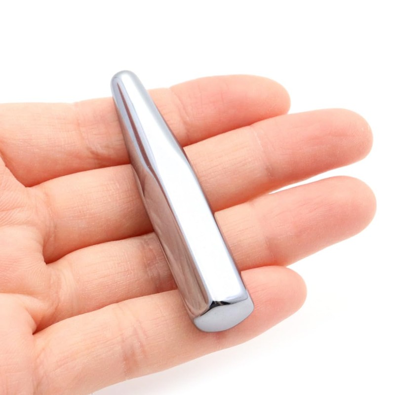 GOLD STONE Terahertz Mineral Massage Stick, Pen Type, Cut, Press