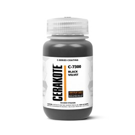 CERAKOTE® C-SERIES Air Cure Ceramic Coating C-7300 Black Velvet (16oz)