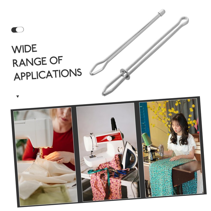 Operitacx 8 Pcs Drawstring Threaders for Sewing Flexible Cord Threader