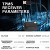 Tire Pressure Sensor,USB Tire Pressure Monitor System TPMS Internal Sensors