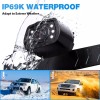 ZEROXCLUB Backup Camera Kit Rear View Camera HD 7 inch