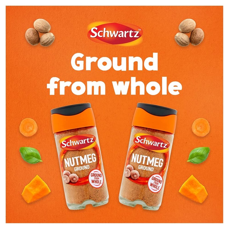 Schwartz Ground Nutmeg 32 G | Jar | Pack of