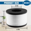 Improvedhand BS-03 HEPA Filter Replacement for PARTU Air Purifier Part