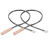 sourcing map 2pcs 5K NTC Thermistor Probe 15.7 Inch Copper
