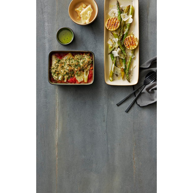 BITZ Casserole Dish 19 x 14 x 5.3 cm Black/Green