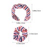 Abaodam 1set American Flag Accessories for Women Knotted Headband Hair