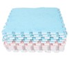 Plush Foam Interlocking Floor Carpet Soft Non Slip Cuttable Interlocking