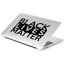 Yoonek Graphics Black Lives Matter Vinyl Decal Sticker # 914 (4" x 5.8", Black)