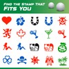 ProMarking EZBallStamp - Marcador de sello de pelota de golf