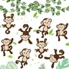 36PCS Monkey Cutouts Jungle Theme Decorations Monkeys Birthday Party Decorations