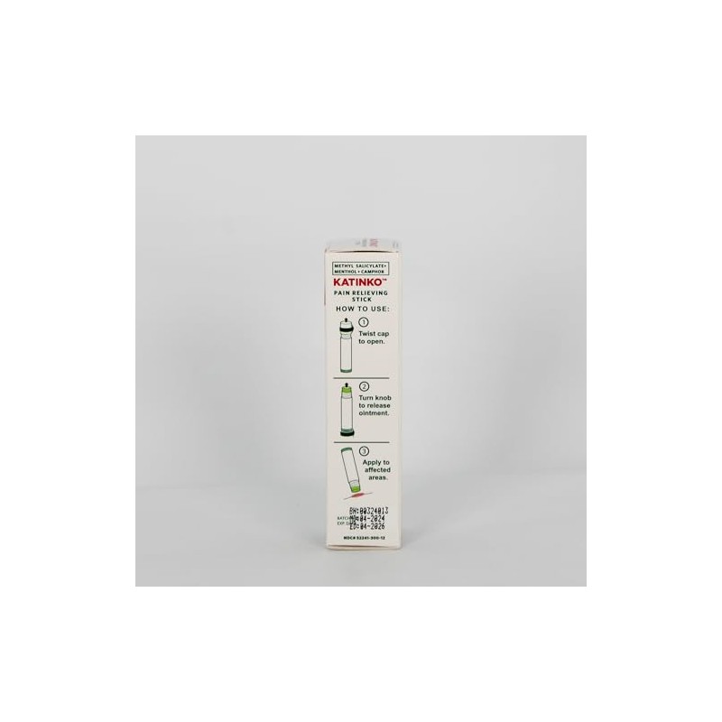 Katinko Pain and Itch Relieving Stick 12g - Effective for