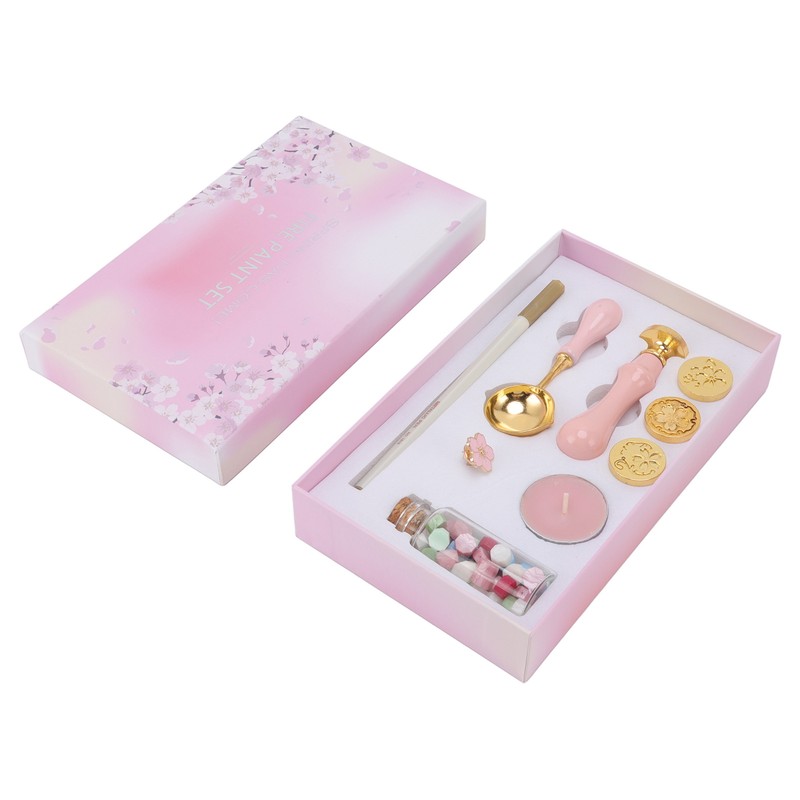 Seal Stamp Kit Replaceable Stamp Patterns Wax Seal Stamp Kit