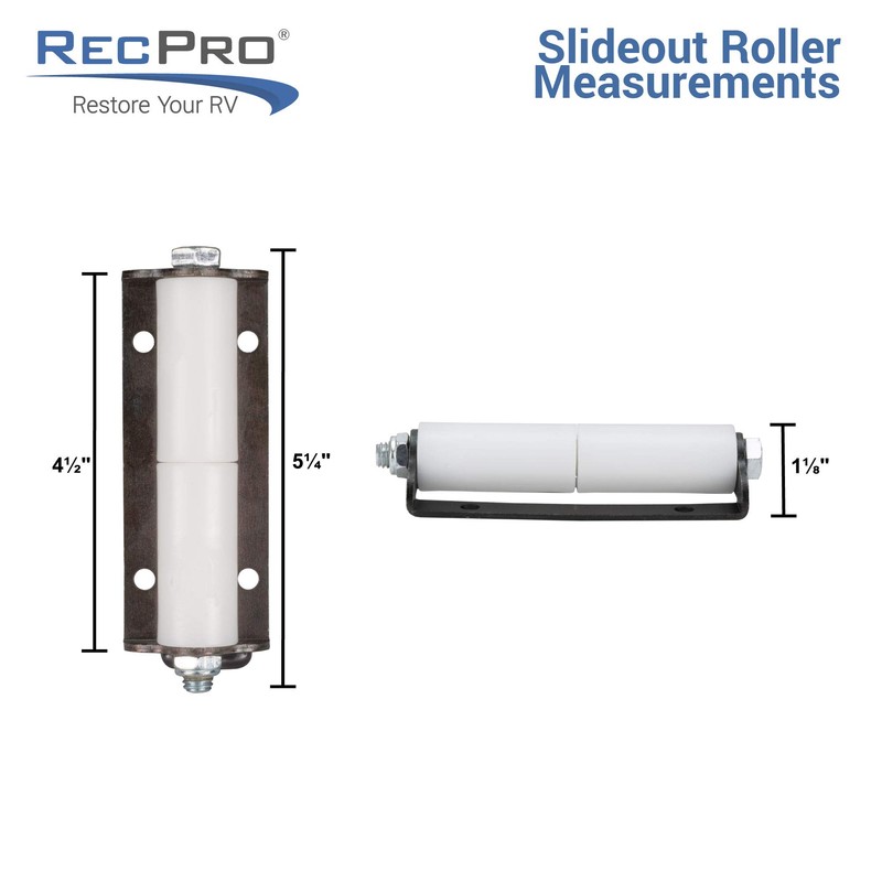 RecPro RV Slide Out Roller Smooth Glide Action for RV