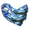 prettystern Women's Silk Scarf Van Gogh Painting Art Prints -