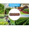 Habitech 1/2" Coupling Drip Irrigation Fittings (12 Pack) - Barbed